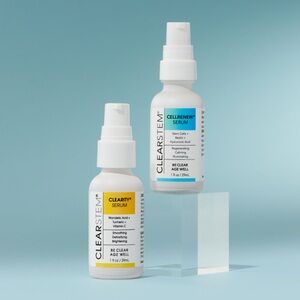 - Skincare Serum Set - yellow and Blue